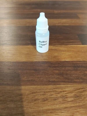 Hair Clipper Oil - UK blended and packed. High quality. 10mL. Fast and free P&P