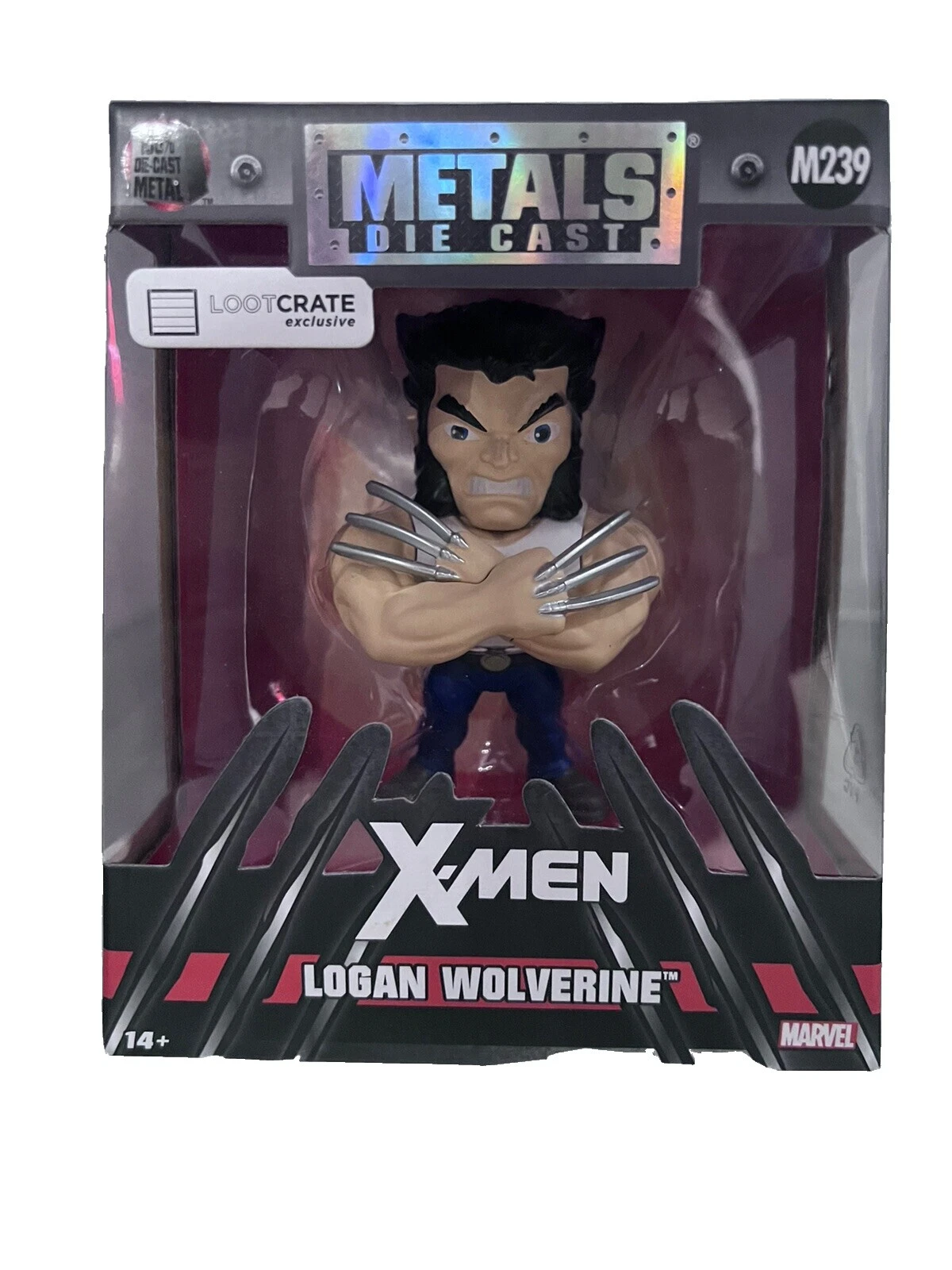 Wolverine figuras de acción de fundición y accesorios