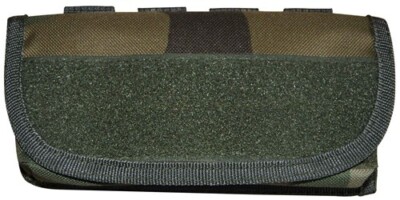 Woodland Camo Tactical MOLLE Shotgun Shot Gun Elastic Ammo Pouch