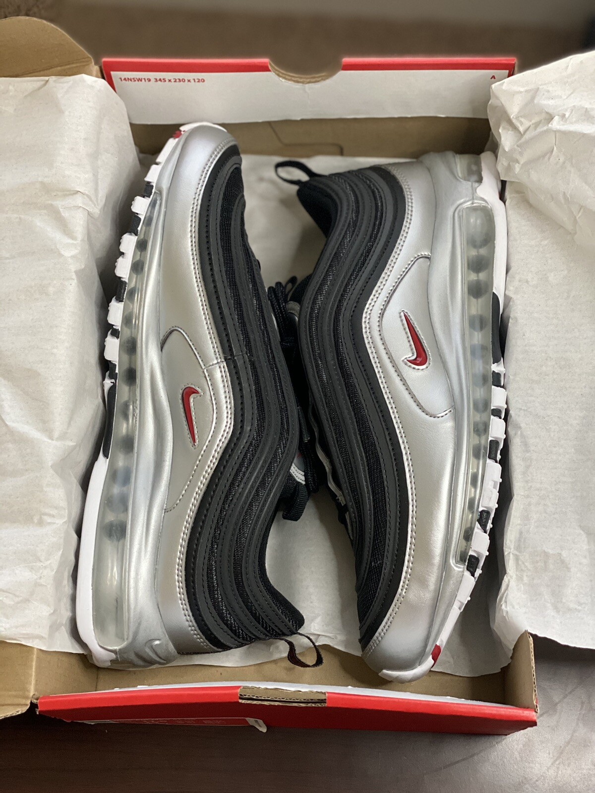 air max 97 mens silver