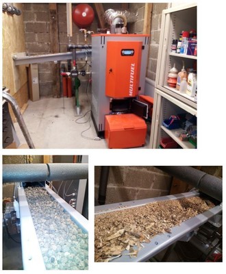 Hackschnitzelheizung 40 kW EG Multifuel - Hackgut, Pellets, Biomasse -  Automatik | eBay