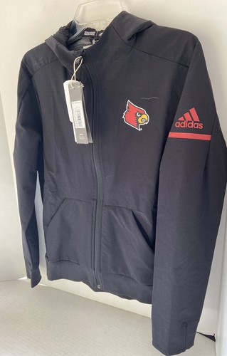 Adidas Louisville Cardinals Full-Zip Jacket Squad WVN F/Z Womens Small NWT 802FW - Picture 11 of 12