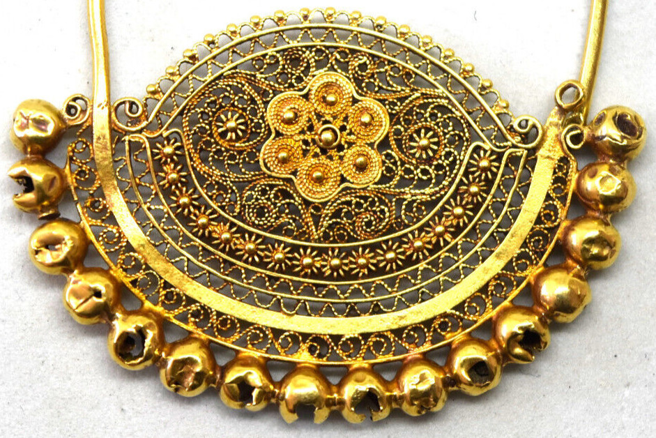 Middle Eastern Gold Antique Museum 18K/21K Gold Middle Eastern Very Detai… - Gem