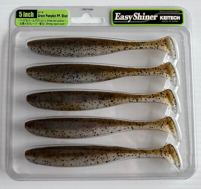 Keitech - Easy Shiner 5'' - 5 tails per pack