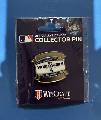 DODGERS 2024 World Series Pin (vs yankees)  MLB NIP