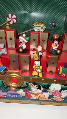 MICKEY'S MUSICAL TOY CHEST ディズニー クリスマス Mr.Christmas Disney Mickey's Musical Toy Chest! Working