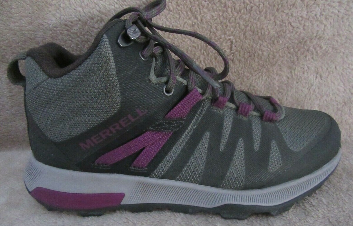 Merrell Zion FST Men\'s Hiking Shoes J035481‎ Charcoal Gray Blue Size 8.5 Amazon.com | Merrell Women main image 4