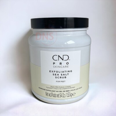 CND Pro Skincare Exfoliating Sea Salt Scrub (For Feet) 54 Oz