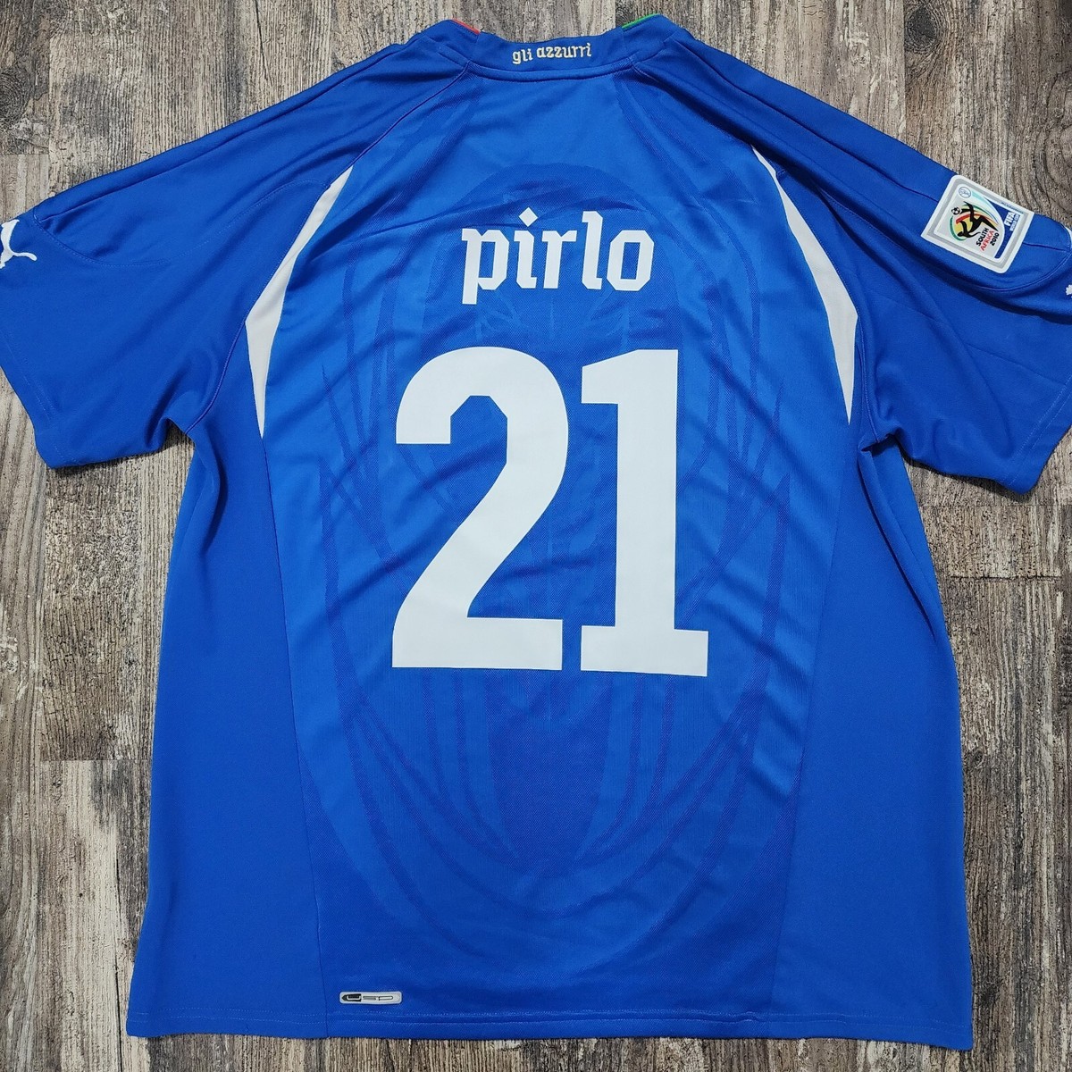 PUMA イタリア代表 2010 Home No.21 Pirlo 4049754706291-