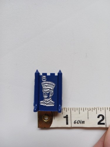 Stratego Blue Lieutenant 6 Rank Army Vintage 1970s Board Game Replacement Piece - Picture 8 of 9