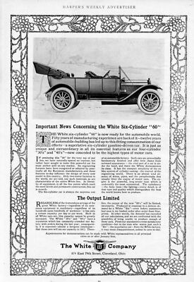 THE WHITE SIX CYLINDER AUTOMOBILE IS READY FOR THE WORLD LIMITED WHITE COMPANY