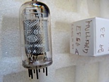 EF86 Mullard Long Mesh Square Getter Used  Old Stock Valve Tube A  1 pc JLY18C 