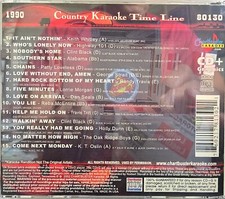 80130 1990 TIMELINE CHARTBUSTER KARAOKE CDG LOT VA