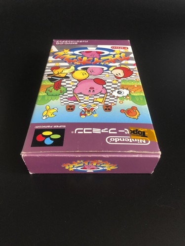 Kirby Bowl Dream Course Originale Nintendo SNES Super Famicom Gioco in scatola giapponese - Foto 9 di 9