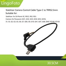 Camera Control Cable Type-C to TRRS2.5mm For DJ Ronin SC for Panasonic GH3 GH4