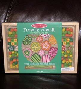 melissa and doug flower power bead set