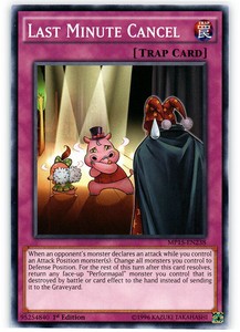 Last Minute Cancel - MP15-EN238 - Common - 1st Edition x3 - Near Mint