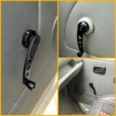 Aoh-junglecheetah Universal Billet Aluminum Window Crank Handle – Red (2-Piece Set)