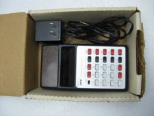 Vintage APF Electronics Mark 25 Red Led Calculator -Tested Working w/ BOX