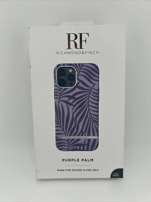 iPhone 12 Pro Max Hülle Richmond And Finch - Purple Palm