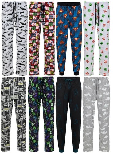 Pantalones de pijama de fútbol americano con bolsillos para hombre con personajes de S a XXXL nuevos - Imagen 25 de 25