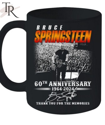Bruce Springsteen 60th Anniversary 1964 – 2024 Thank You For The ...