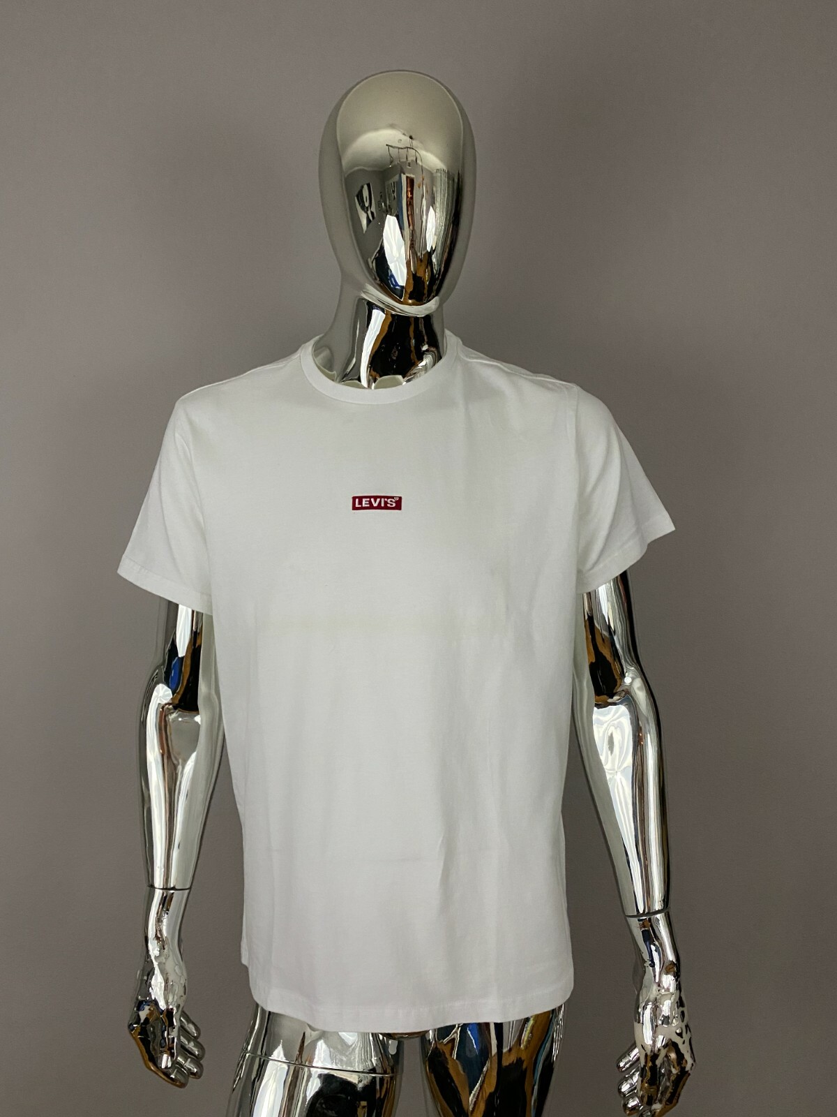 New Levis Graphic White T-Shirt Size L