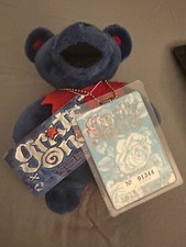 Liquid Blue Grate One Grateful Dead Beanie Bear Limited Edition 1344 of 9999