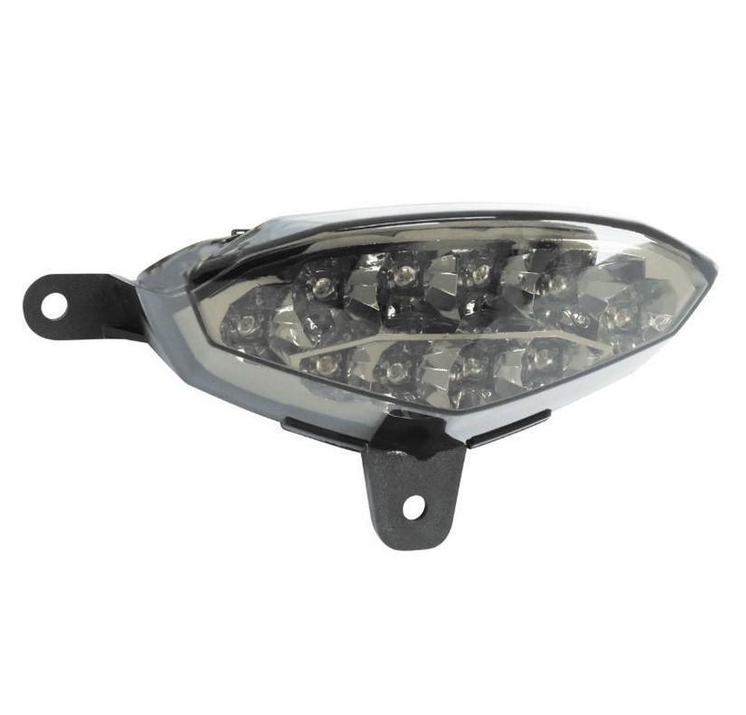 Feu arrière LED transparent avec clignotants pour moto KTM Duke 125