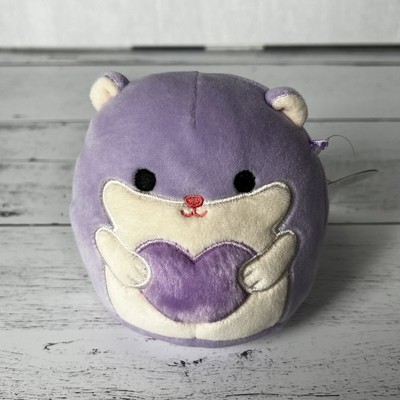 Squishmallows Valentines Bravo The Hamster - 4 Inch Plush Toy