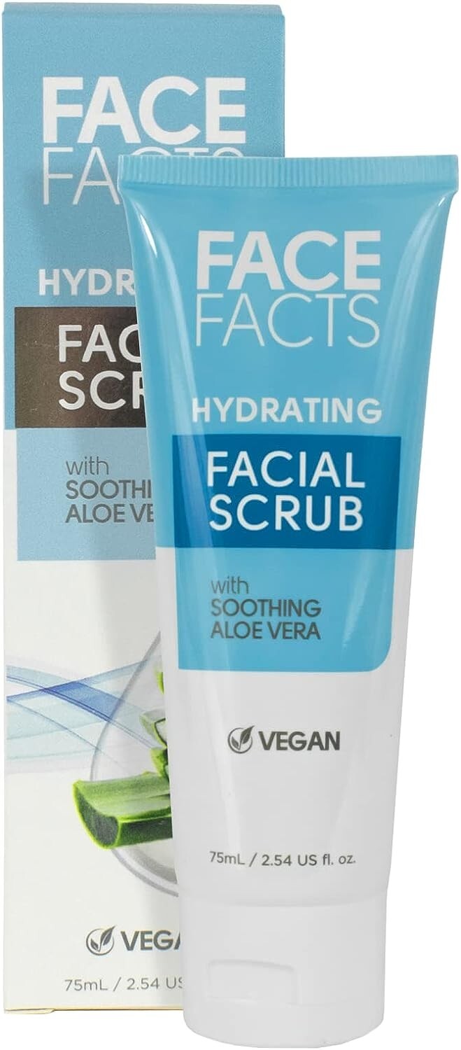 3 x  Face Facts Hydrating Scrub - 75ml