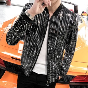 sequins jacket mens