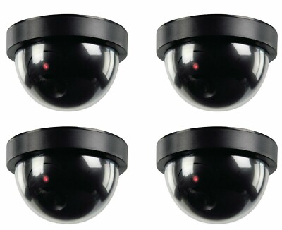 ATTRAPPE CCTV KAMERA KUPPEL WACHE FALSCHER HAUSSCHUTZ Sicherheit gefälschte IR LED-LICHTER