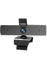 QTNIUE Webcam HD 1080p desktop o laptop e Smart TV fotocamera USB con microfono