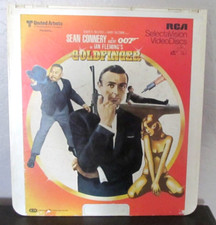Goldfinger RCA Selectavision VideoDisc CED James Bond 007 Wall Art Movie Room