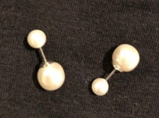 NEW BEADED Earrings Imitation Pearl 2/ Ear 
