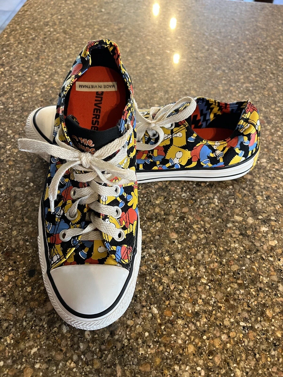 Converse Chuck Taylor All Star The Simpsons Bartman Women size 8
