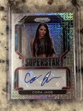 2022 Panini WWE Prizm Cora Jade Superstar Rookie Mojo Auto 23/25 RC SP SA-CJD