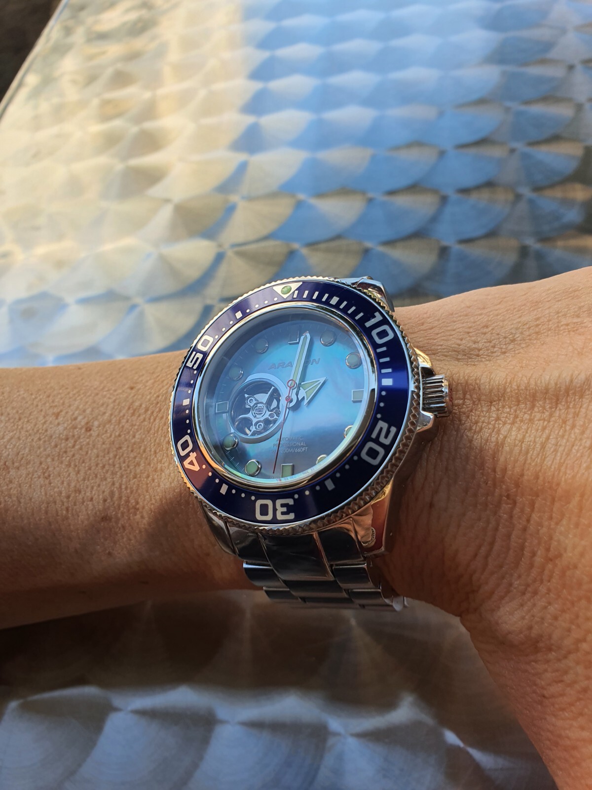 Aragon Skeleton Diver Automatic 200mt - image 5