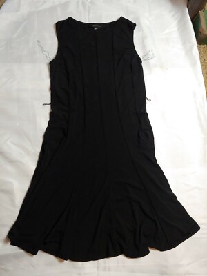 ashley stewart skater dress ashley stewart NWT Black Dress Sleeveless Skater Sz 12 Large