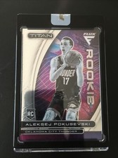 2020-21 PANINI FLUX BASKETBALL SILVER TITAN FLUX ROOKIE RC ALEKSEJ POKUSEVSKI 42
