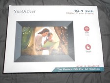 YunQiDeer WiFi Digital Picture Photo Frame with Touch Screen 10.1 in