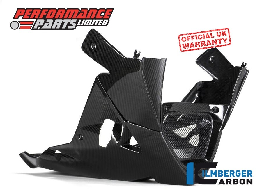 Ilmberger GLOSS Carbon Fibre 3pc Bellypan Fairing Aprilia Tuono V4