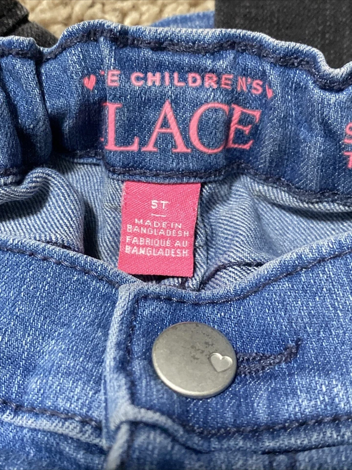 Детские брюки 2 изделия джинсы брюки комплект размер 5 - Изображение 4 из 4