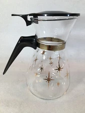 PUREX Atomic Starburst Individual Mini Coffee Carafe / Syrup Dispenser
