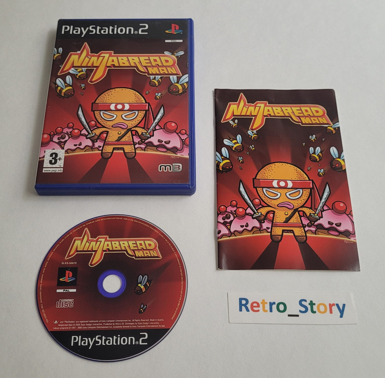 Sony Playstation PS2 - Ninjabread Man - PAL - FR