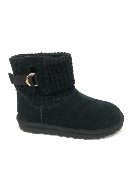 ugg black suede booties