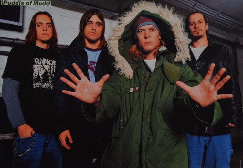 PUDDLE OF MUDD - A3 Poster 42x28cm - Clippings Fan Sammlung German Magazine
