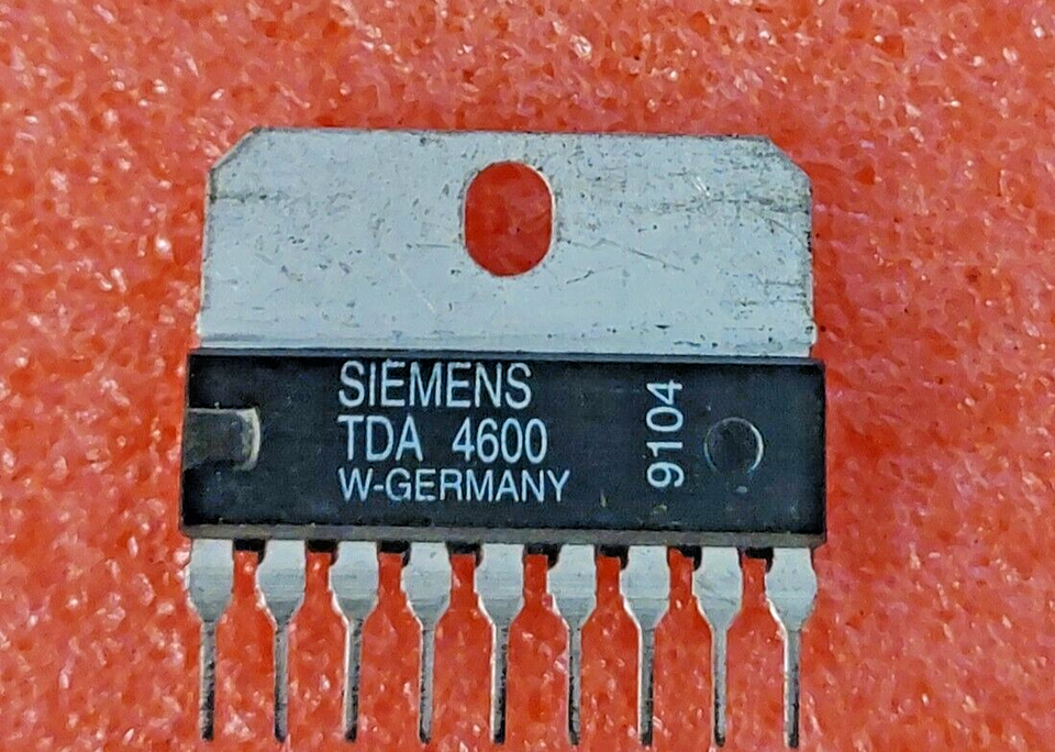 Circuit Intégré TDA4600-2 Siemens - Contrôleur Pour Convertisseur Flyback