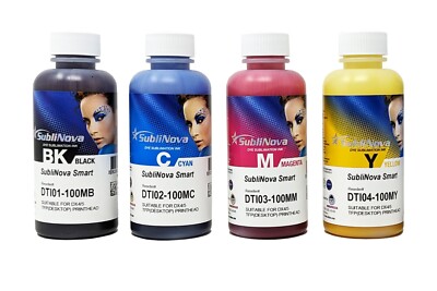 100ml Inktec Sublinova Smart Sublimationstinte 4 / 6 Farben - Epson Drucker